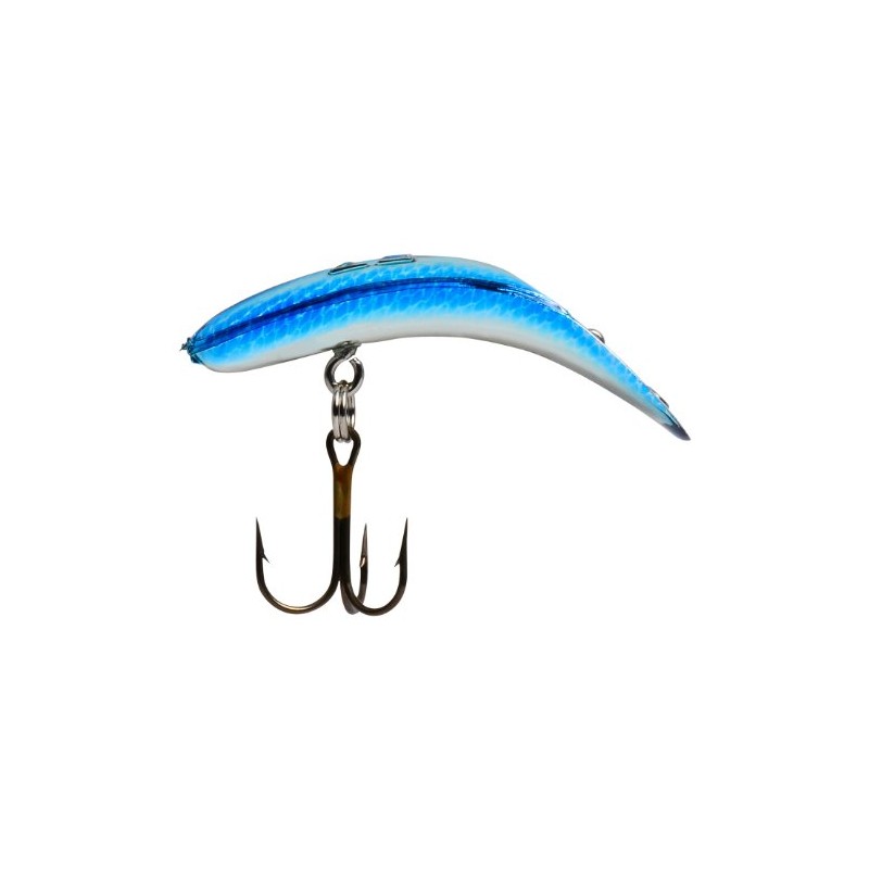 Yakima Bait Flatfish F-5 High Action Plug, 1 3/4-Inch, Metallic