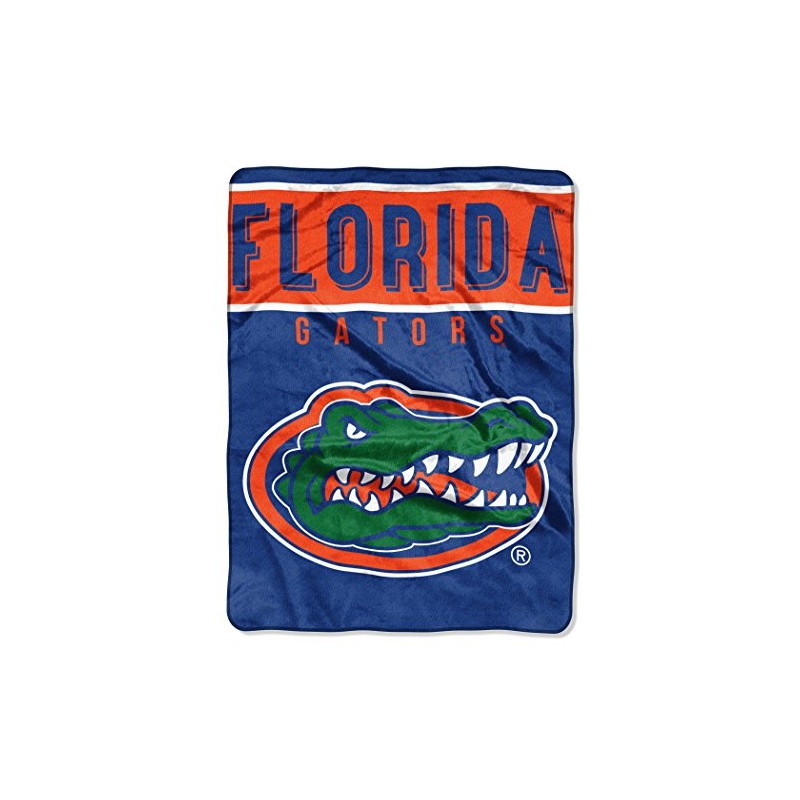 Northwest NCAA Florida Gators Raschel Throw Blanket, 60" x 80",