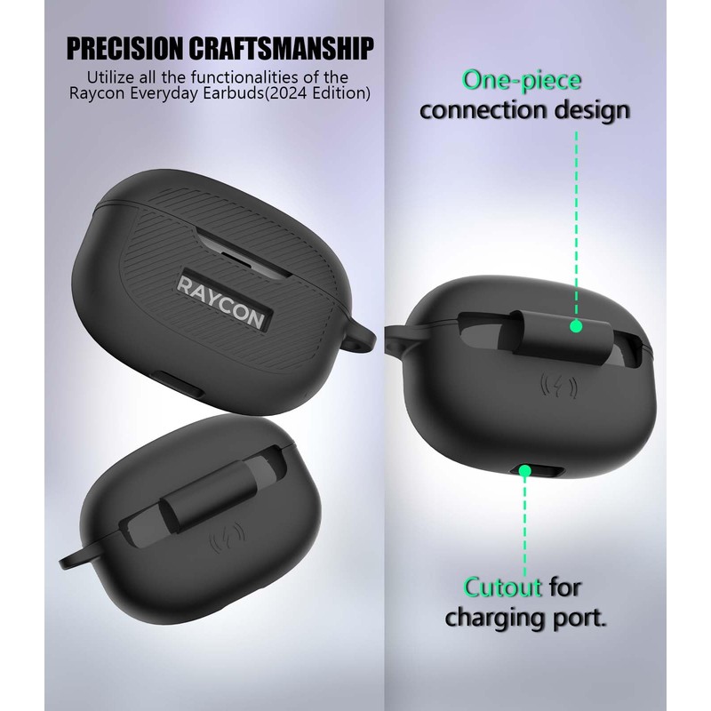 AGENTNANO [3 in 1] for Raycon Everyday Earbuds(2024 Edition) Case