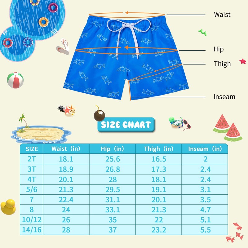 Racqua - Traje de baño para niños de secado rápido