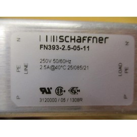Schaffner FN393-2.5-05-11 Power Entry Module FN393250511
