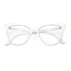 SA106 Womens High Point Squared Half Rim Look Cat Eye