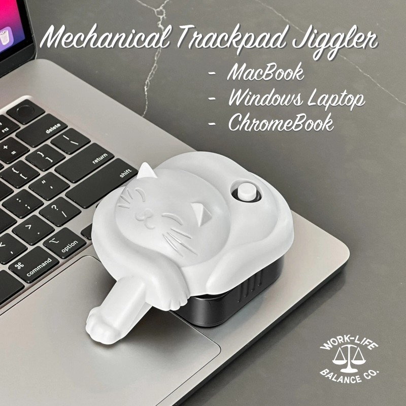 Work-Life Balance Corporation Laptop Touchpad Jiggler - Doesn't Require Mouse
