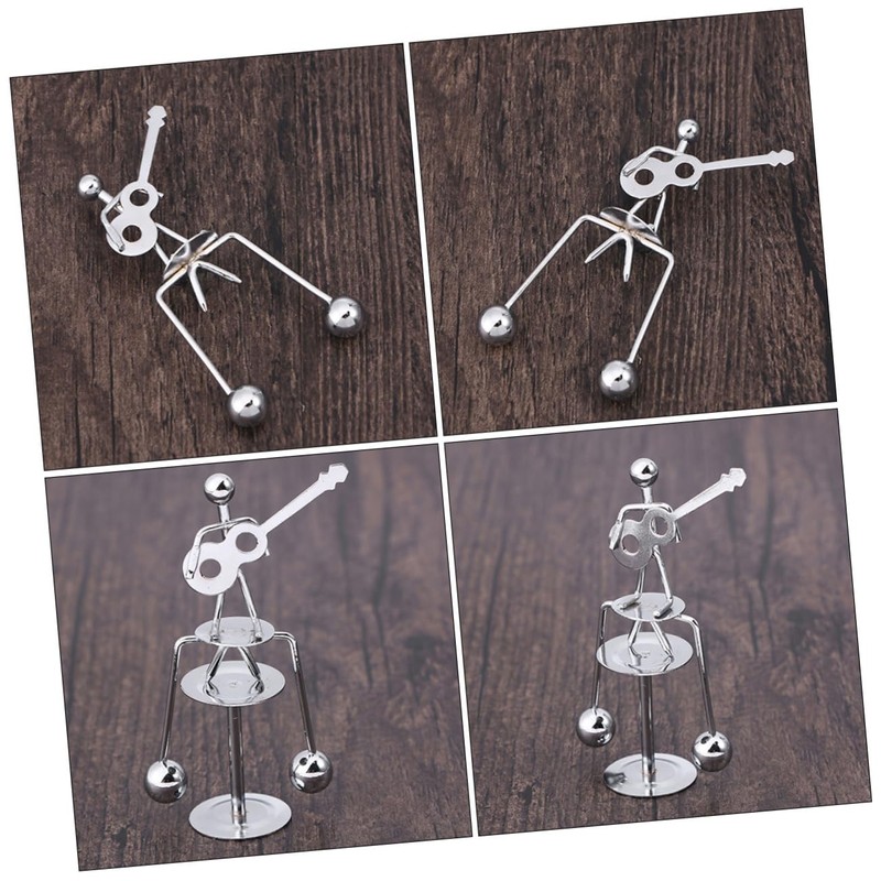 Kisangel 2 Pcs Guitar and Man Balance Premium Physics Balancing