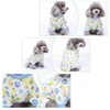 Scheppend 2-Pack Pet Clothes Puppy Cute Pajamas Dogs Cotton Rompers