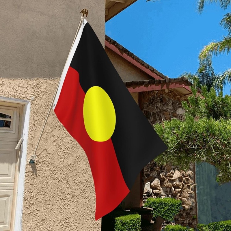 AUPOINT Australian Aboriginal Flag, 90 x 150 cm, Both Sides,