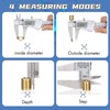Simhevn Electronic Digital Calipers, inch and Millimeter Conversion,LCD Screen displays