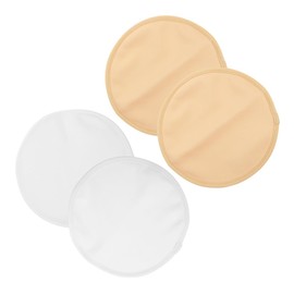 Beavorty 4pcs Reusable Castor Oil Pack for Breastfeeding Essential Oil Care Chest Pad Sleep Helper