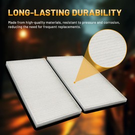 ACB ZONE Premium Cabin Air Filter for My Car, Automotive Replacement Air Auto Filters for Chevry Avalanche (1500/2500)/ C3500 Pickup/Silverado (1500/2500/ 3500)/ Suburban (1500/2500/ 3500)/ Tahoe