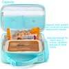 FlowFly Kids Lunch box Insulated Soft Bag Mini Cooler Back