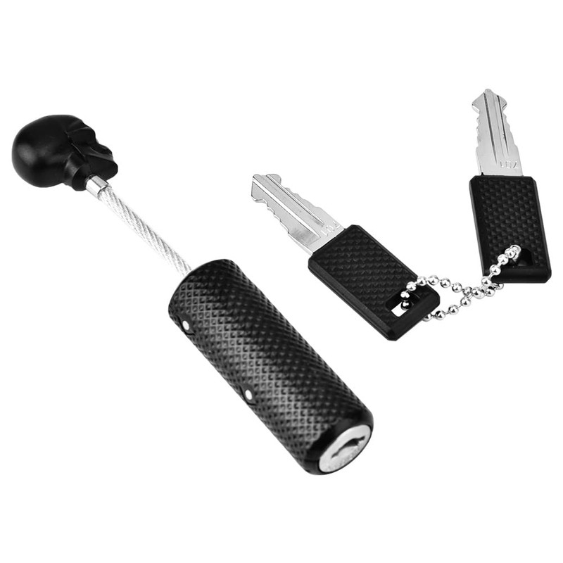 Luggage Locks, Safe Suitcase Lock Wire Rope Customs Password Skull