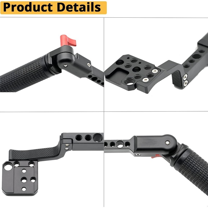 Handle for Ronin-S/Ronin-SC Stabilizer, Aluminium Alloy Metal Foldable Handle Sling