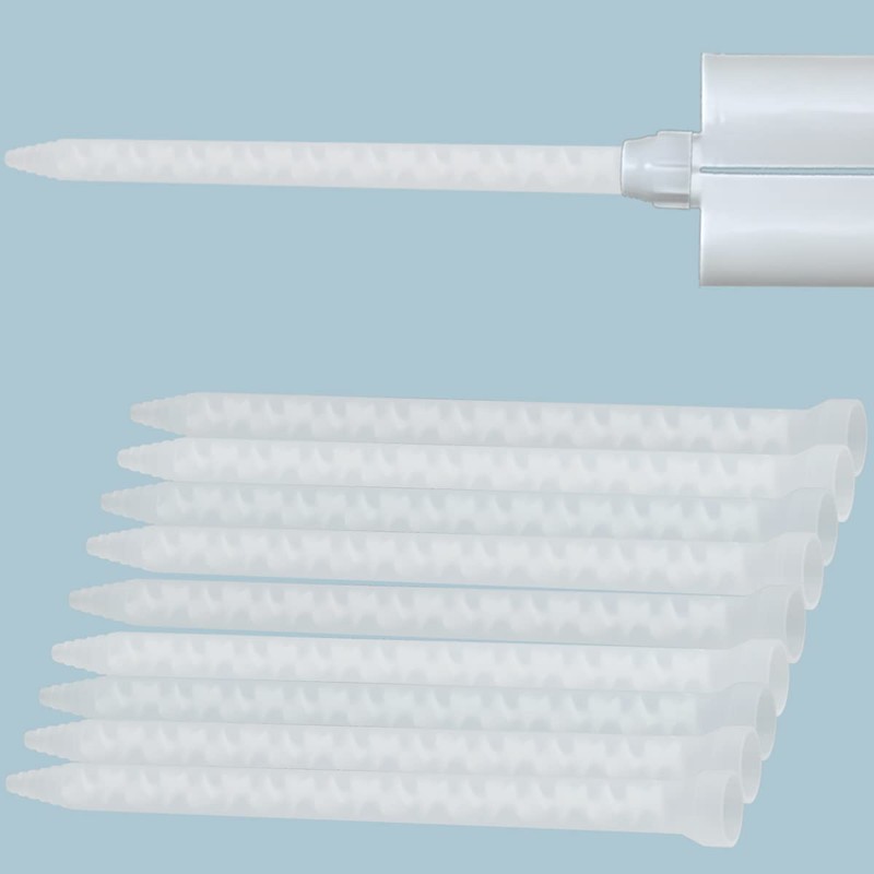 Epoxy Mixing Nozzle Static Mixer Nozzle Tubes 18-Element Adhesive Cartridges