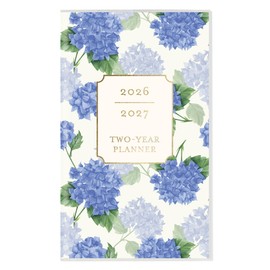 Graphique 2 Year Pocket Planner | 29 Month Organizer, Aug. 2025 – Dec. 2027| Monthly Calendar & Notes Spreads | Marked Holidays | Vintage Floral | 3.75” x 6"
