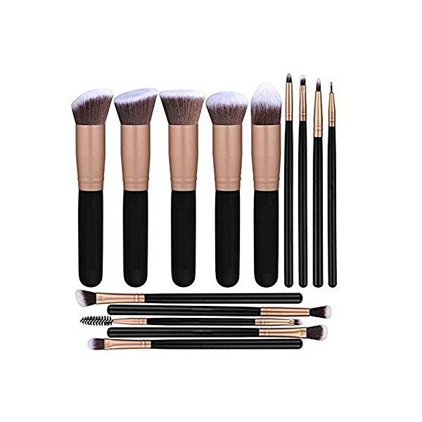 Makeup Brushes 14 PCs Makeup Brush Set Premium Synthetic Foundation