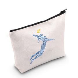 MNIGIU Volleyball Lover Gift Volleyball Makeup Bag Volleyball Coach Gift Sport Lover Gift Volleyball Team Gift Volleyball Player Gift