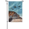 Primitives by Kathy Sea Turtle Garden Flag