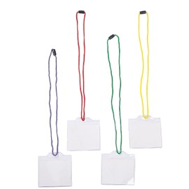 Bright Badge Holders - Vacation Bible School & Novelty Jewelry