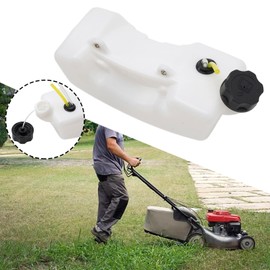 Trimmer Fuel Tank, Gas Tank Brush Cutter, Fuel Tank Grass Trimmer Replacement Compatible with 43cc 49cc 52cc 55cc, Fuel Tank Assembly