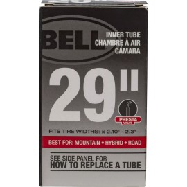 BELL 29 Inch Presta Valve Inner Tube for Road and Mountain Bikes 260g