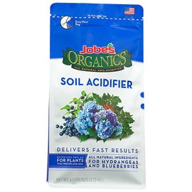 Jobe's Organics Granular Soil Amendment, Organic Soil Acidifier for Blueberry and Hydrangea Plants, 6 lbs Bag
