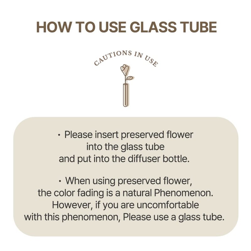 Cocod'or COCODOR Rose Flower Reed Diffuser/Pure Cotton/6.7oz(200ml)/1 Pack/Reed Diffuser, Reed