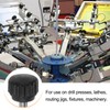 sourcing map 10pcs Knurled Clamping Knobs Thumb Screws M4 x