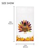 Pfrewn Thanksgiving Turkey Pumpkin Hand Towels 16x30 in Autumn Harvest