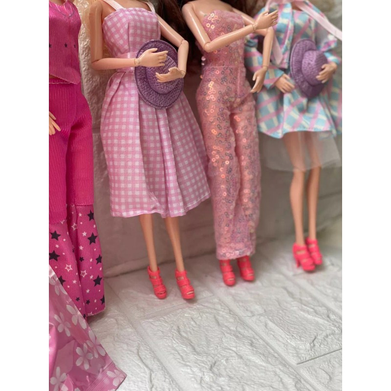 KH 10pz Muñeca Sorpresa Fashion Juguete Articulado Regalos Niña