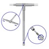 HDLNKAK Telescoping Gage Set, 6 Pack Stainless Steel T -