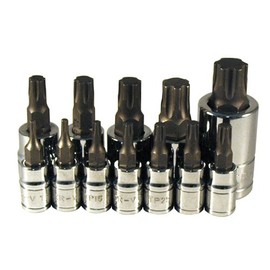 ATD 13777 Star Plus Bit Socket Set, 12-Piece