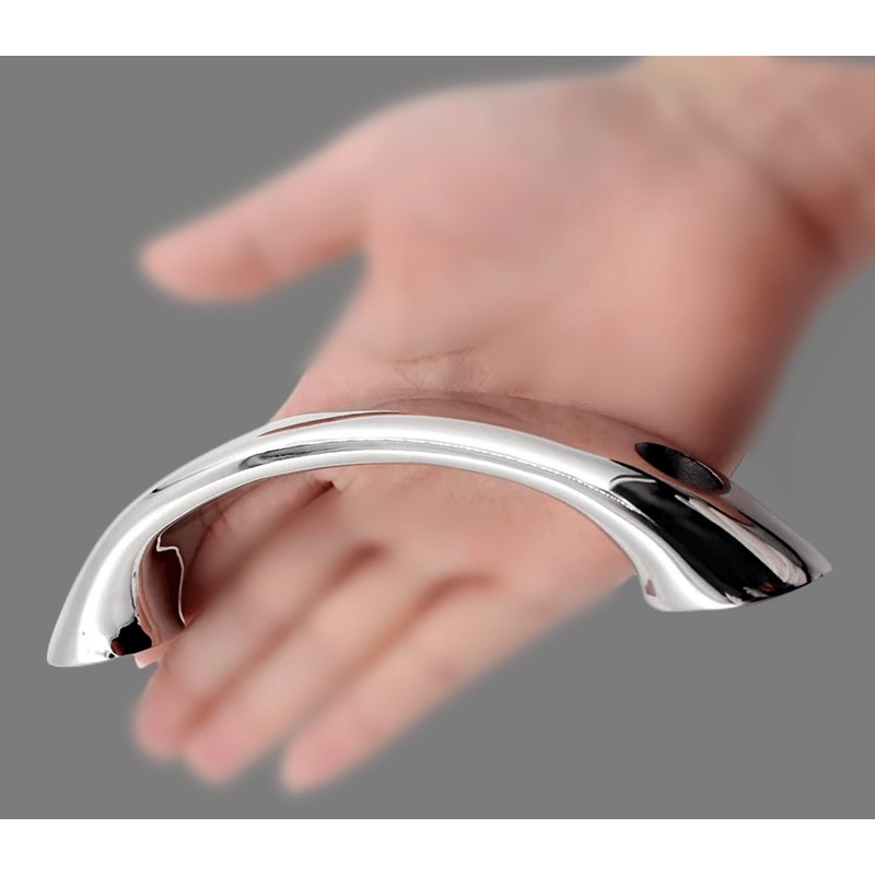 1Pack Heavy Duty 6.5"(165MM) Marine Boat Grab Handle, Solid 316