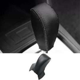 Treesiche Car Leather Automatic Gear Shift Knob Cover Protective Interior Accessories for Crosstrek/Impreza 2018-2025