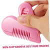 minkissy Haircutting Tool for Women 2pcs Comb with Plastic Bangs