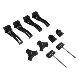 Tri Fold Tonneau Cover Clamp, Universal Replacement Parts, Rear Front Clamp, Aluminium, Suitable for Hard Tri Fold Tonneau Cover