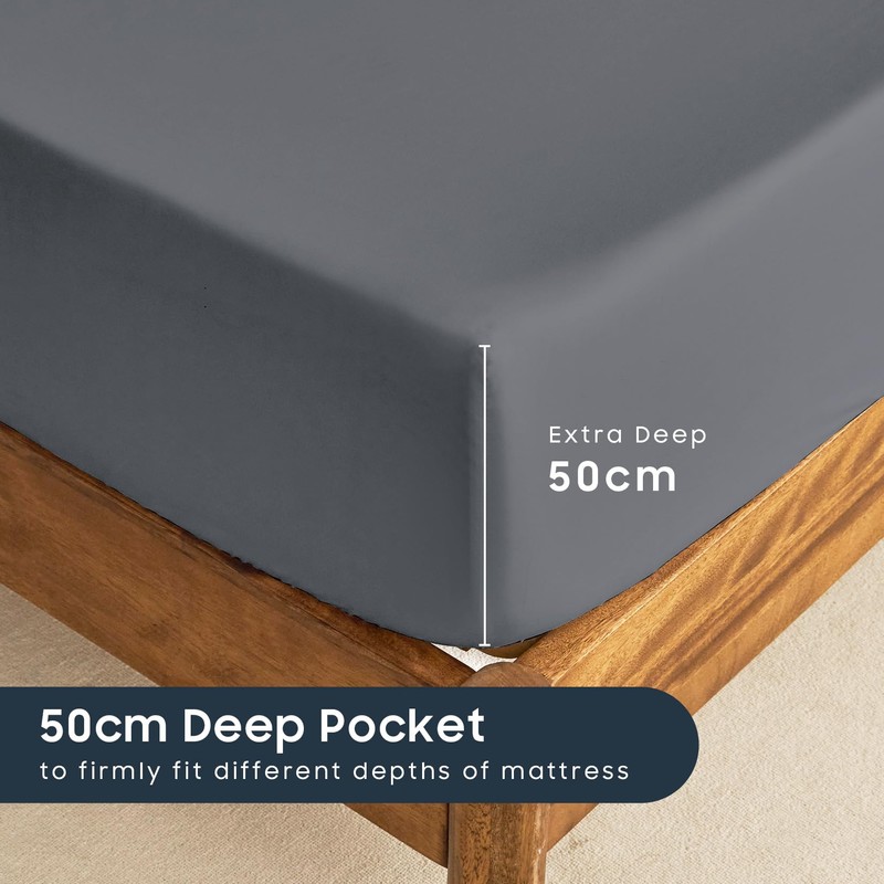 Wake In Cloud - Extra Deep King Fitted Sheet 1