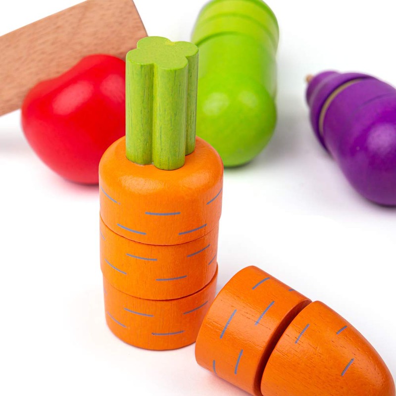 Bigjigs Toys Cutting Vegetables Chef Set