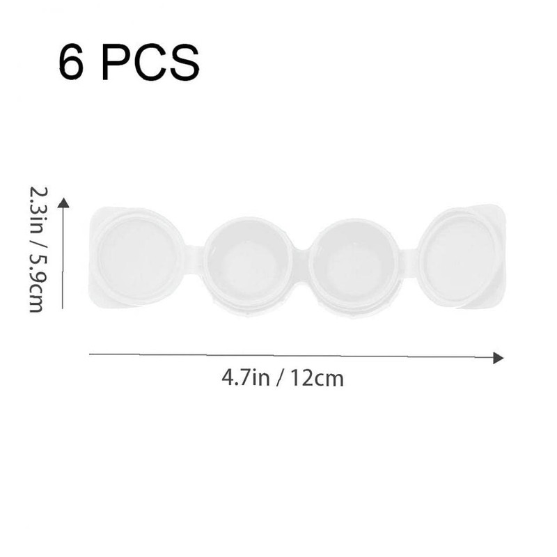 Dinntty Simple Contact Lens Case Box Eyewear Accessories Cute Travel