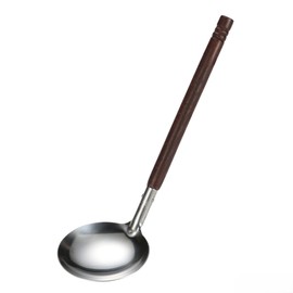 Takagi Craftsman 18-8 Stainless Steel Tabletop Ladle with Wood Handle