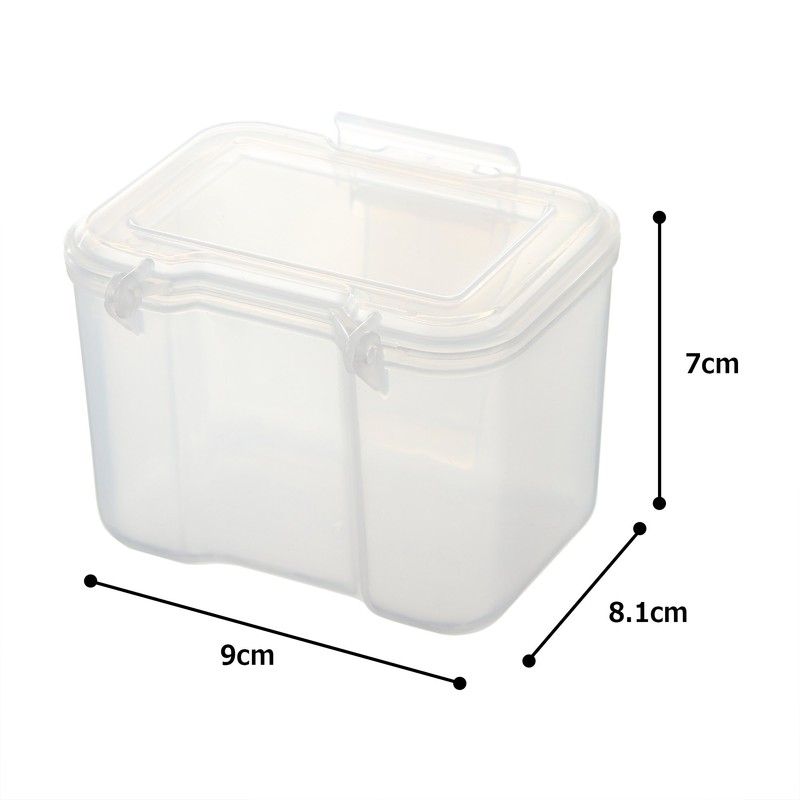 Iris Ohyama WC-90 Tool Box, Waist Case, Clear