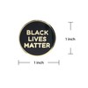 Black Lives Matter Lapel Pin - Africa Women Brooch for
