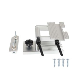 Generic Sharpening Tool Rest Jig for 6" 8" Bench Grinder Sander Direct Replaces, Sturdy Accessories Easily Install Aluminum Alloy, Silver