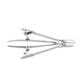 YES SOLINGEN AUTOMATIC TWEEZERS 10CM, MECHANISM MAKES IT EASIER TO PLUCK HAIRS 96143