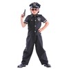 Party City Super Policeman Kids Cosplay Costume, 47.2 inches (120