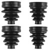 Caltric 2 Rear Axle Inner Outer CV Boot Kit Compatible