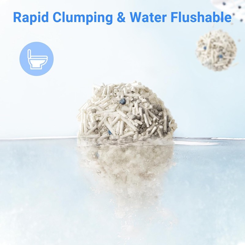 ELS PET Clumping Cat Litters 2 Packs, Strong 3 in