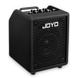 JOYO 30W Bass Amp Portable Combo Amplifier 4" Speaker with Bluetooth 5.1 + OTG Direct Recording | 3-Band EQ + Compressor | Headphone Practice for Bassist Livestream Solo Gigs (Vibe Cube BA-30, Black)