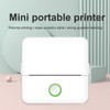 Mini Thermal Printer Portable Pocket Tool for Student with Paper