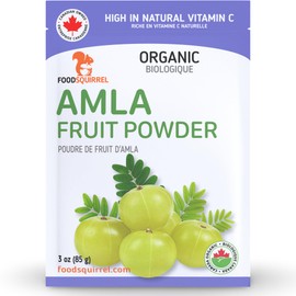 Organic Amla Powder 3oz (85g) – Superfruit for Hair Growth, Smoothies & Nourishing Skincare | Indian Gooseberry Raw, Vegan & Nutrient-Dense
