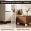 Round Anti Vibration Pads for Washing Machine, Stackable 1.1/2.3/3.5 Inch
